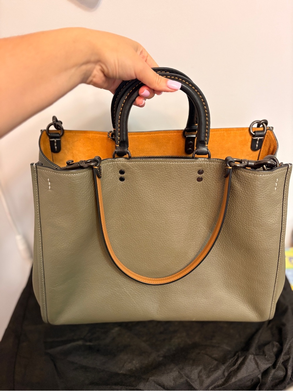 Coach Leather Bag Rogue 39